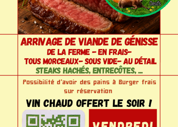 Arrivage de Viande de bœuf sous vide au détail, saucisse sèche, chorizo