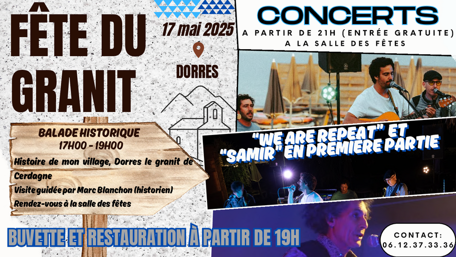 Copie de Black and Beige Modern Music Festival Facebook Event Cover